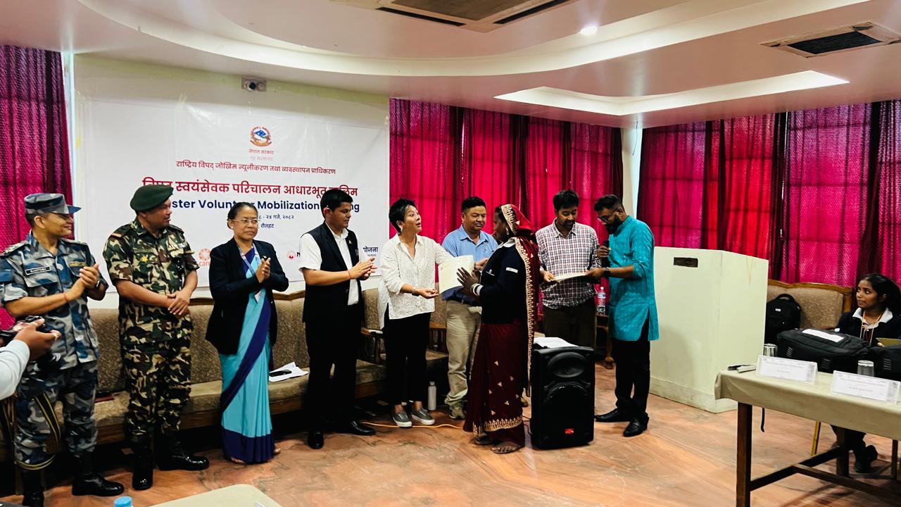 7-Day Training on Disaster Volunteer Mobilization